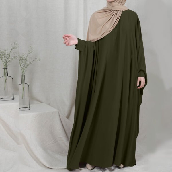 Eid Hooded Muslim Women Hijab Dress Prayer Garment Jilbab Abaya Long Khimar Full Cover Ramadan Gown Abayas Islamic Clothes Niqab - Image 9