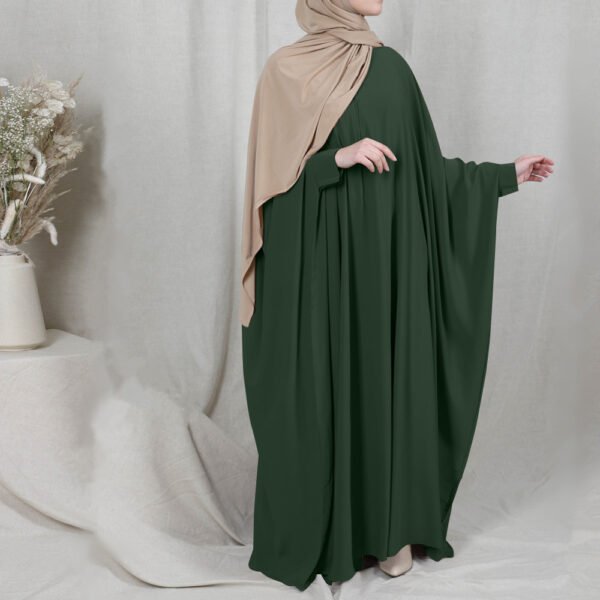 Eid Hooded Muslim Women Hijab Dress Prayer Garment Jilbab Abaya Long Khimar Full Cover Ramadan Gown Abayas Islamic Clothes Niqab - Image 7