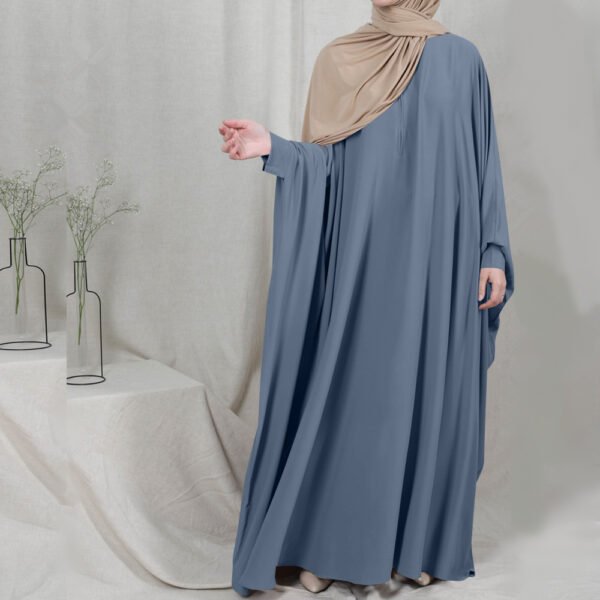 Eid Hooded Muslim Women Hijab Dress Prayer Garment Jilbab Abaya Long Khimar Full Cover Ramadan Gown Abayas Islamic Clothes Niqab - Image 10