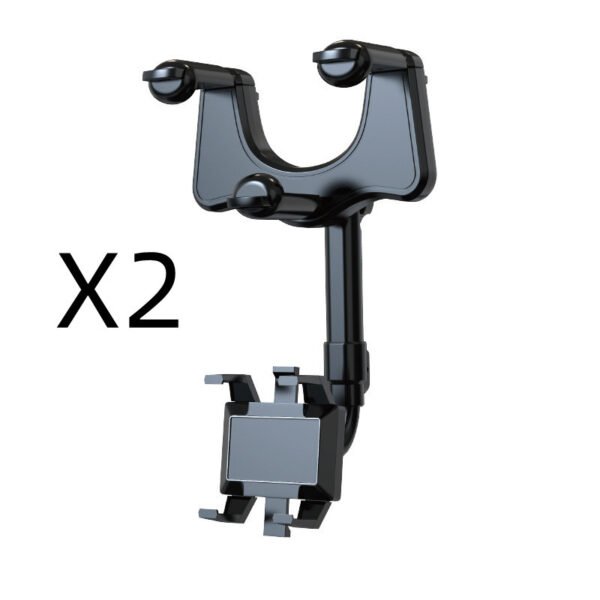60° Mirror Phone Holder – Universal Car Mount - Image 4
