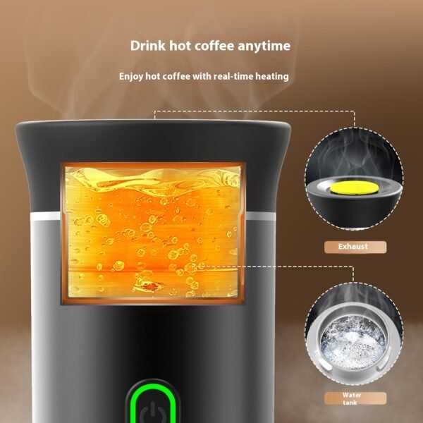 3-in-1 Portable Electric Coffee Grinder & Espresso Maker - Image 10