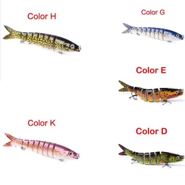Pike Fishing Lures – Multi-Jointed Hard Bait for Trolling & Carp - Image 10