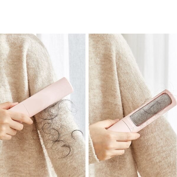 2-in-1 Reusable Pet Hair Remover – Self-Cleaning Lint Brush - Image 2