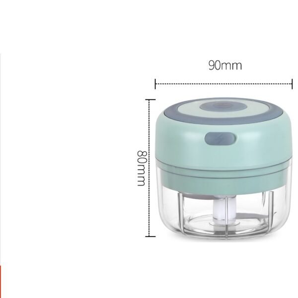 Mini Electric Garlic Chopper – USB Rechargeable Crusher - Image 7
