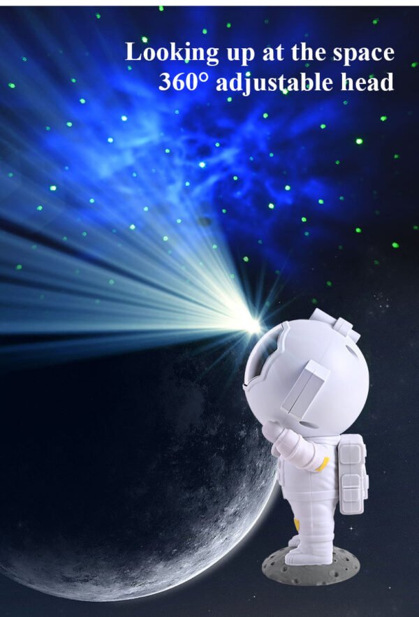 Galaxy Star Projector – Astronaut Night Light & Room Decor - Image 4