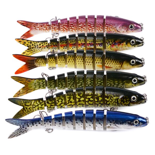 Pike Fishing Lures – Multi-Jointed Hard Bait for Trolling & Carp