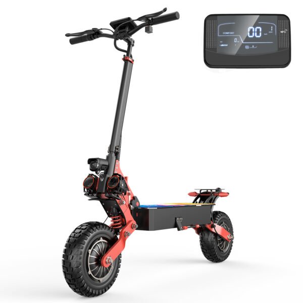 ASKGO K6 Pro Electric Scooter – 2000W Dual Motor, 45mph, 40-Mile Range