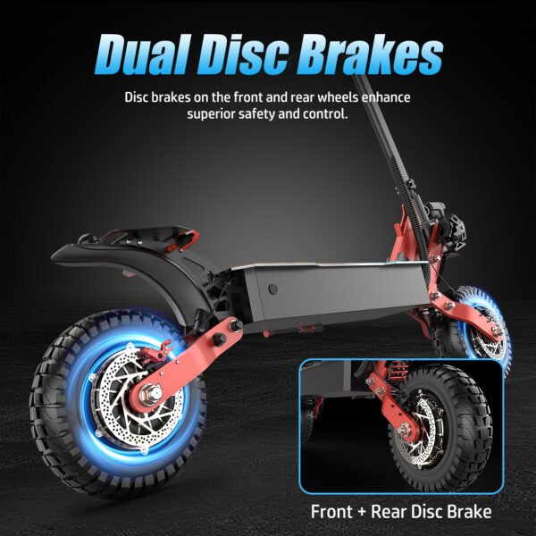 ASKGO K6 Pro Electric Scooter – 2000W Dual Motor, 45mph, 40-Mile Range - Image 8
