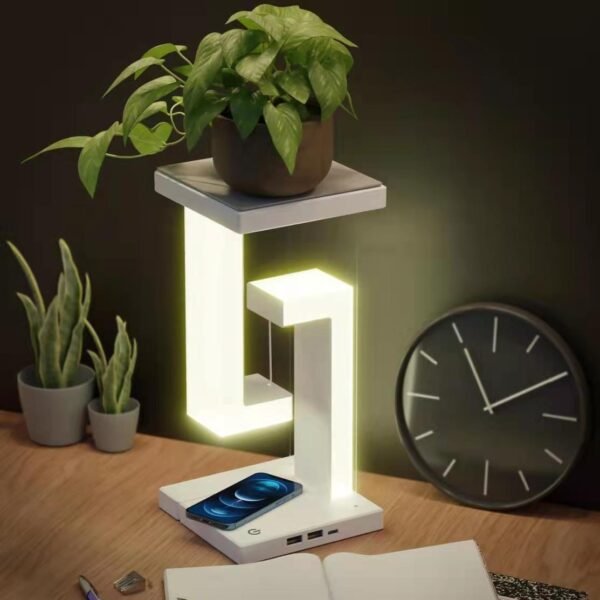 Floating Balance Lamp – Wireless Charging Table Light - Image 5