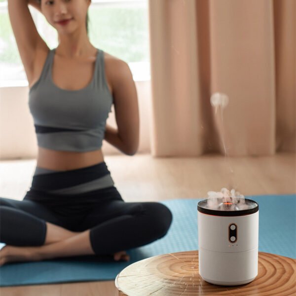 Aroma Flame Diffuser – USB Jellyfish Humidifier Lamp - Image 7