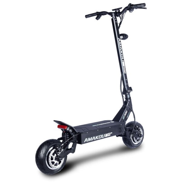 72V Dual Motor Electric Scooter – 11" Tires, Foldable - Image 3