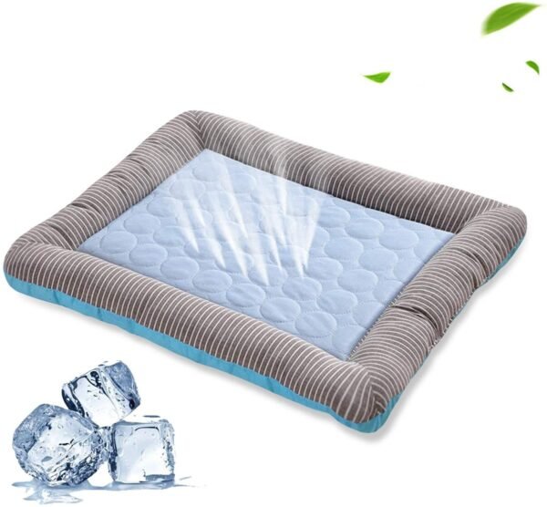 Pet Cooling Pad – Ice Silk Summer Bed for Dogs & Cats - Image 4