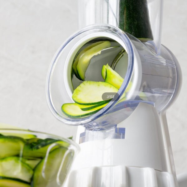3-in-1 Vegetable Slicer – Manual Grater & Chopper for Kitchen - Image 2
