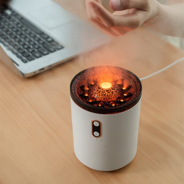 Aroma Flame Diffuser – USB Jellyfish Humidifier Lamp - Image 4