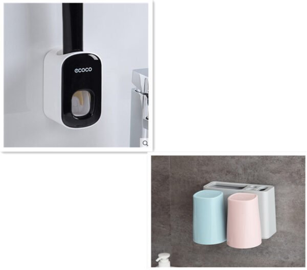 Automatic Toothpaste Dispenser – Wall Mounted Bathroom Set - Image 4