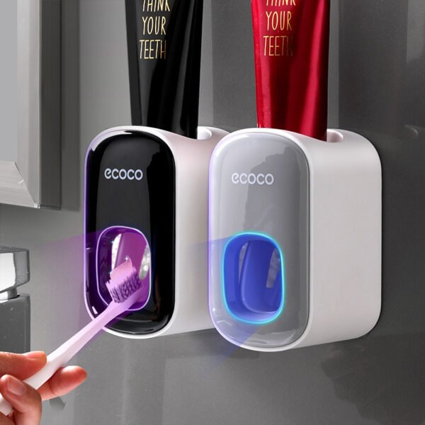 Automatic Toothpaste Dispenser – Wall Mounted Bathroom Set