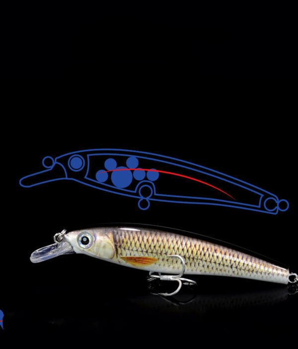 Rechargeable LED vibrating lure bait - Image 6