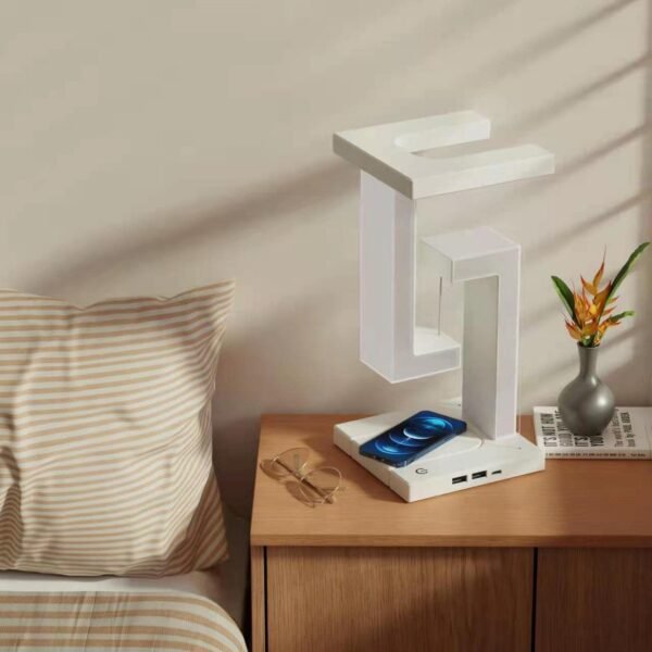 Floating Balance Lamp – Wireless Charging Table Light - Image 8