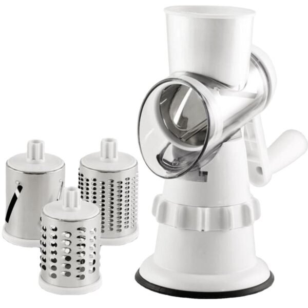 3-in-1 Vegetable Slicer – Manual Grater & Chopper for Kitchen - Image 5