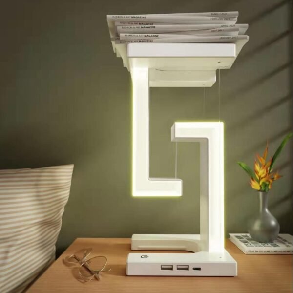Floating Balance Lamp – Wireless Charging Table Light - Image 6