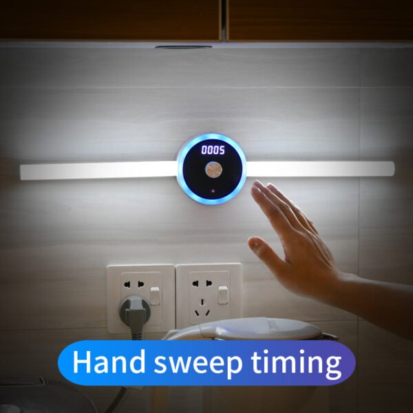 Smart LED Cabinet Light – Timing & Motion Sensor for Wardrobe