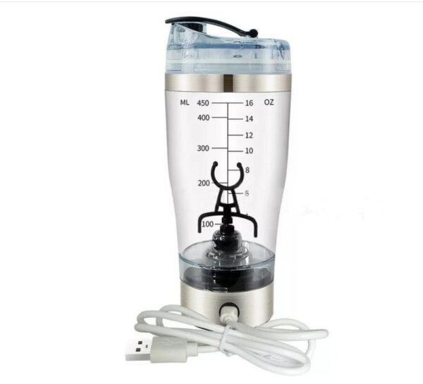 Electric Protein Shake Bottle – USB Rechargeable Blender Cup - Image 2