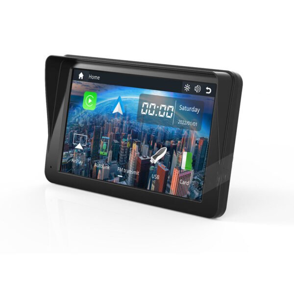 7'' Car Screen – Wireless CarPlay & Navigation Display - Image 2