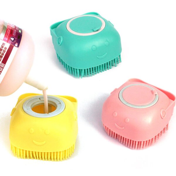 Silicone Pet Bath Massage Glove – Grooming Brush for Dogs & Cats - Image 9