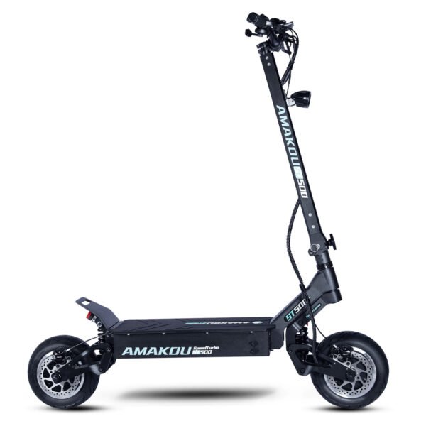 72V Dual Motor Electric Scooter – 11" Tires, Foldable