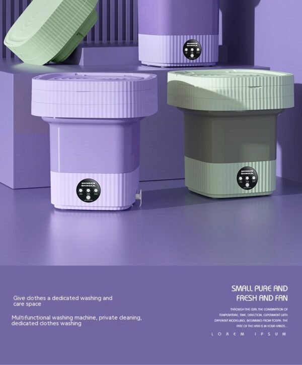 Smart Mini Washer for Daily Essentials - Image 8