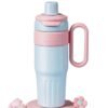 780ml Gradient Double Drink Thermal Cup Stainless Steel With Lid Coffee Cup Thermos Large Capacity Straw Cup For Male And Female - Image 9